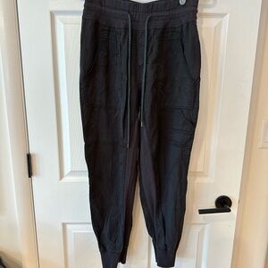 Anthropologie Black Nomad Joggers size Small